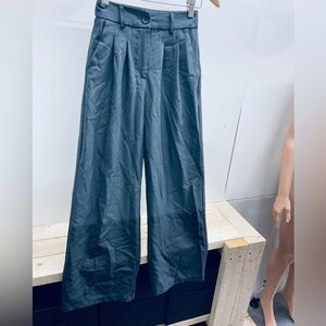 Princess Polly Charcoal Wide Leg Pants